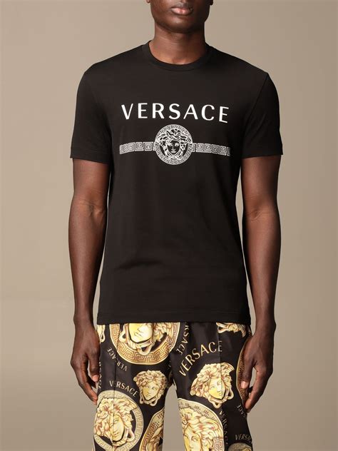 t shirt versace uomo|versace t shirt men price.